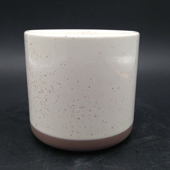 Starbucks Ceramic Coffee Mug 12oz Speckled Off White Rose Gold Heart 2017 - Picture 2 of 8